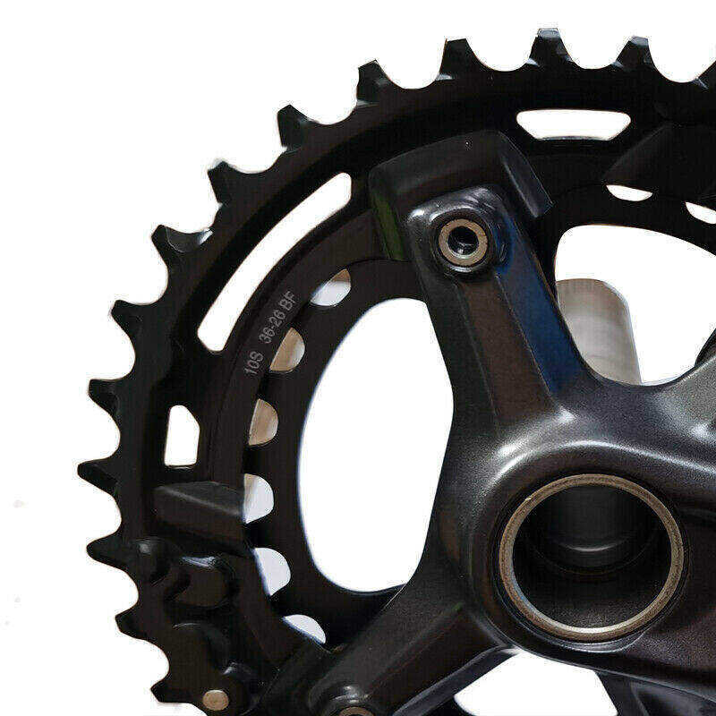 SHIMANO Deore FC-M4100 Chainset – 10-Speed, 36/26T, 175mm, Boost Chainline | Mountain Bike Crankset