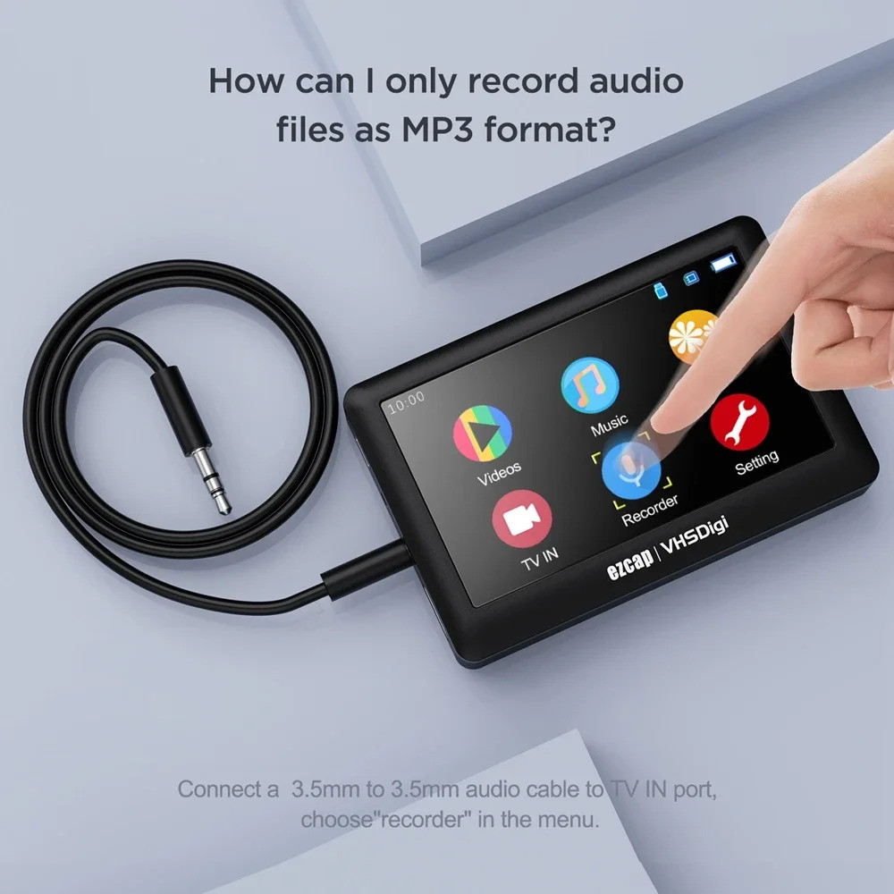 HDMI Loop 3RCA AV Recorder Video Capture Cardกล่องบันทึกพร้อมTFT Screen ...