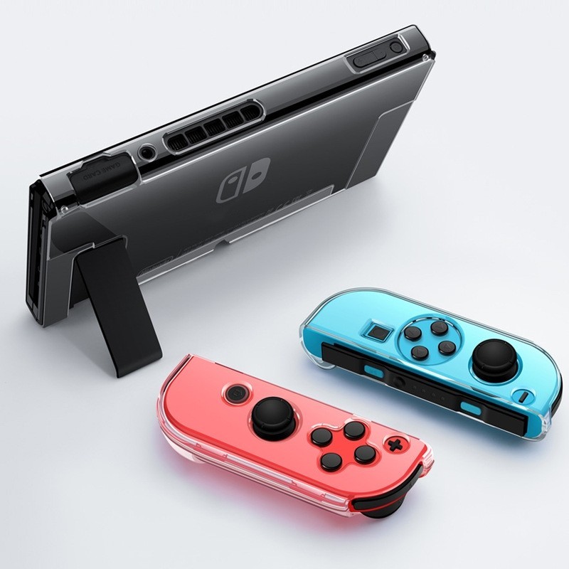 สําหรับ Nintendo Switch NS OLED คอนโซล Joy-con Controller Hard PC ...