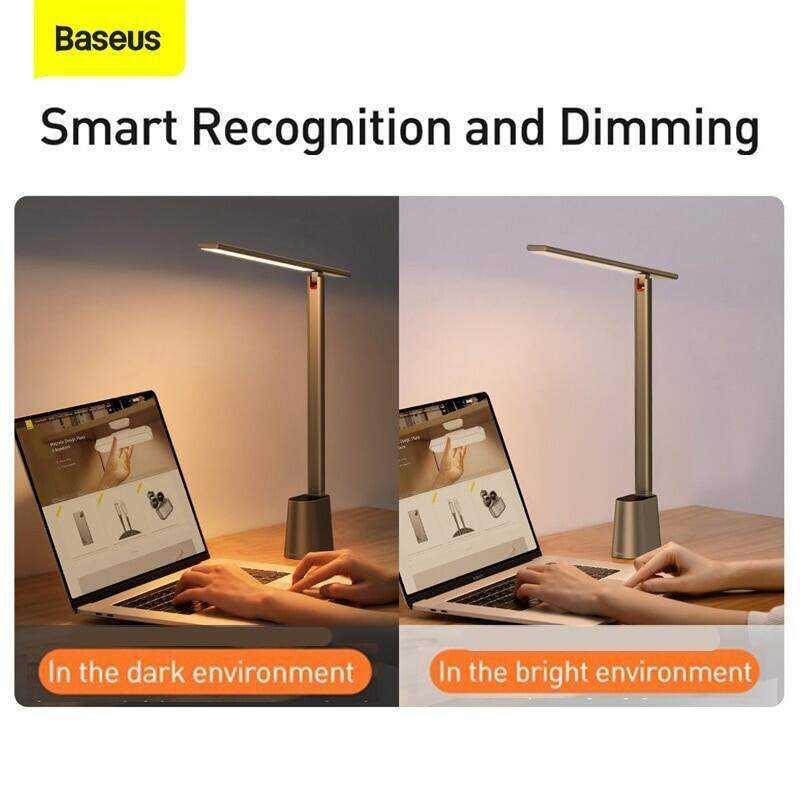 Baseus LED Desk Eye Protect Study Dimmable Office Light Foldable Table ...
