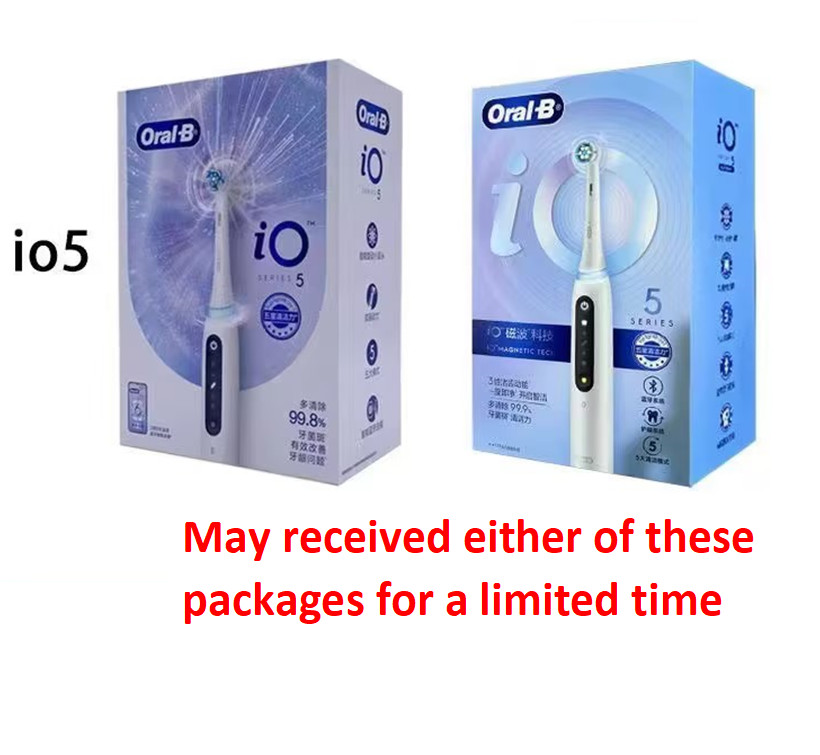 แปรงสีฟันไฟฟ้า Oral-B iO5 Series แบบชาร์จไฟได้ 5 โหมดอัจฉริยะพร้อม ...