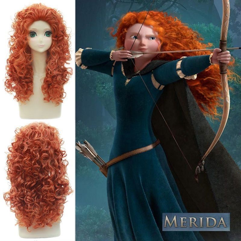 Princess Brave Legend Princess Merida คอสเพลย ์ อะนิเมะวิกผมโรงงานขาย ...