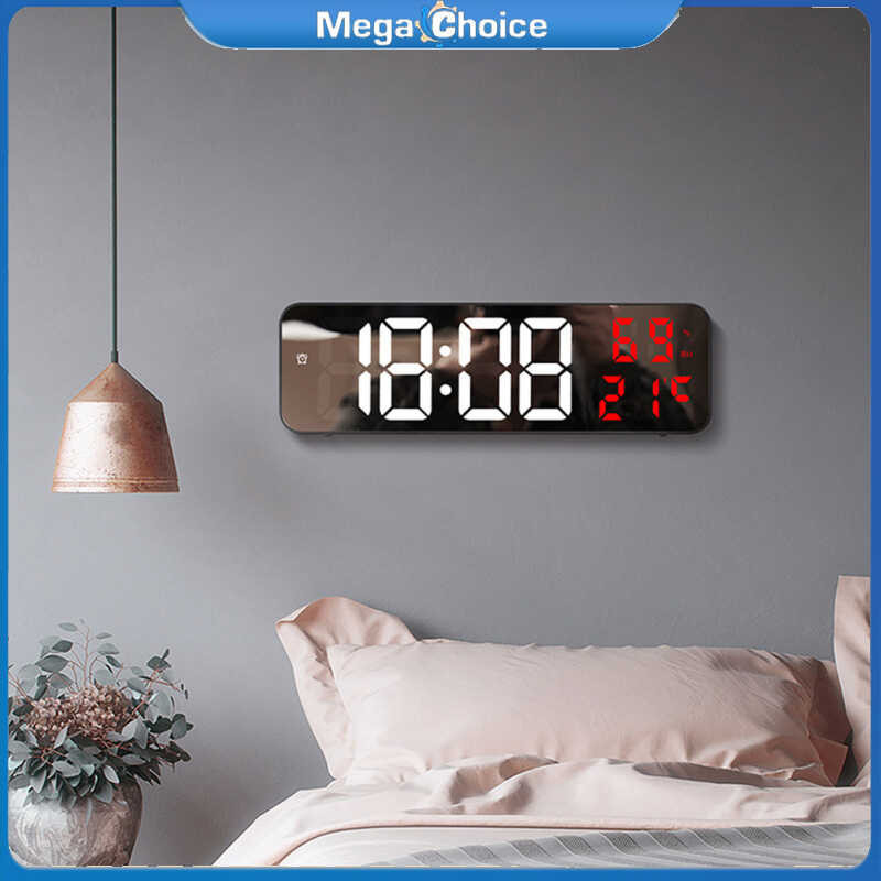 Digital Megachoice【100%Original】Led Wall Clock Large Screen Wall ...