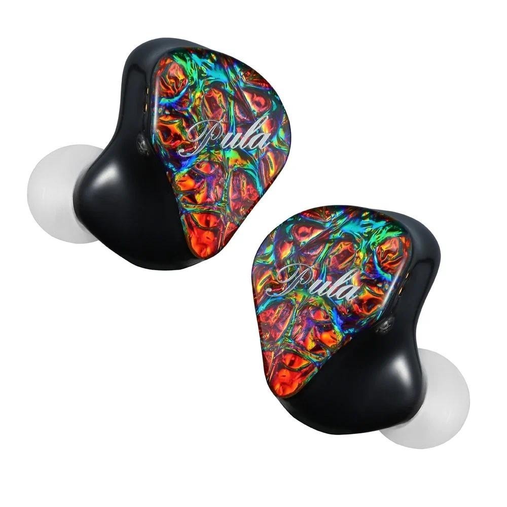 Pula PA02 HiFi หูฟังอินเอียร์ 1DD+4BA พร้อมสายเคเบิล 0.78 มม. 2-Pin ...