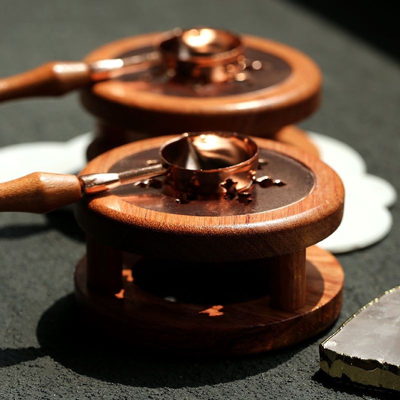 Fire Lacquer Seal Melting Furnace Rosewood Fire Lacquer ช้อนเตาขนาดเล็ก ...