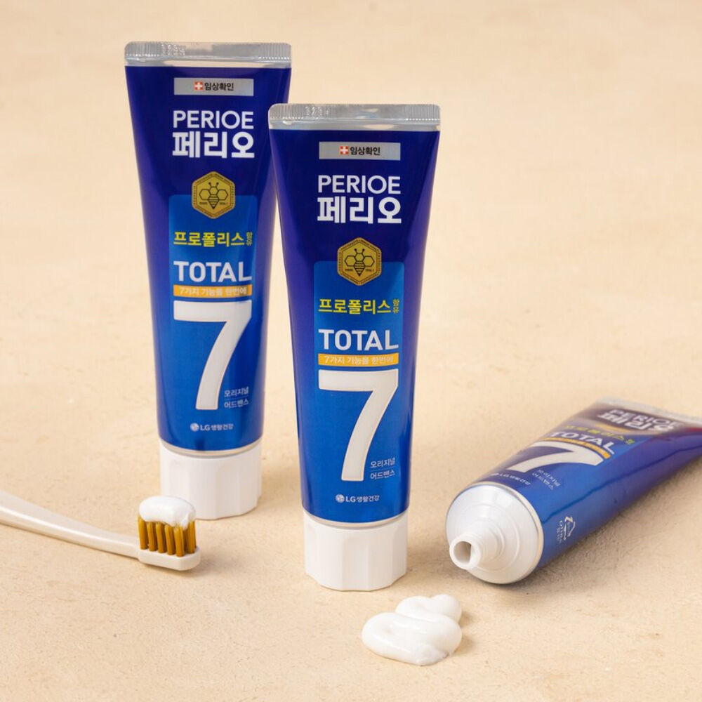 PERIOE Total 7 Toothpaste เพริโอ ยาสีฟัน ชนิด All in One 120g (Original ...