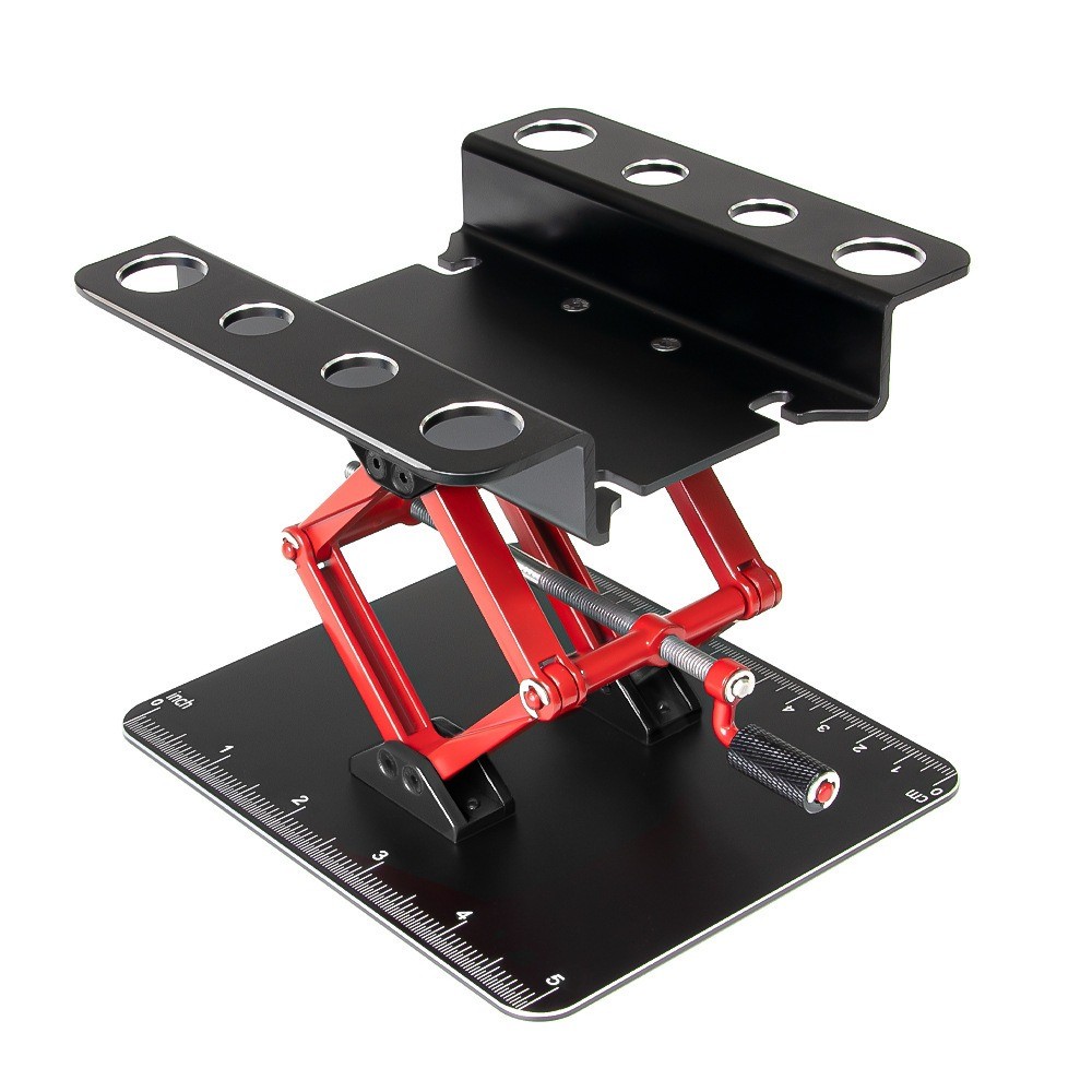 Rc รถซ่อมทํางานขาตั้งปรับความสูงประกอบแพลตฟอร์มสําหรับ TRX4 Redcat ...
