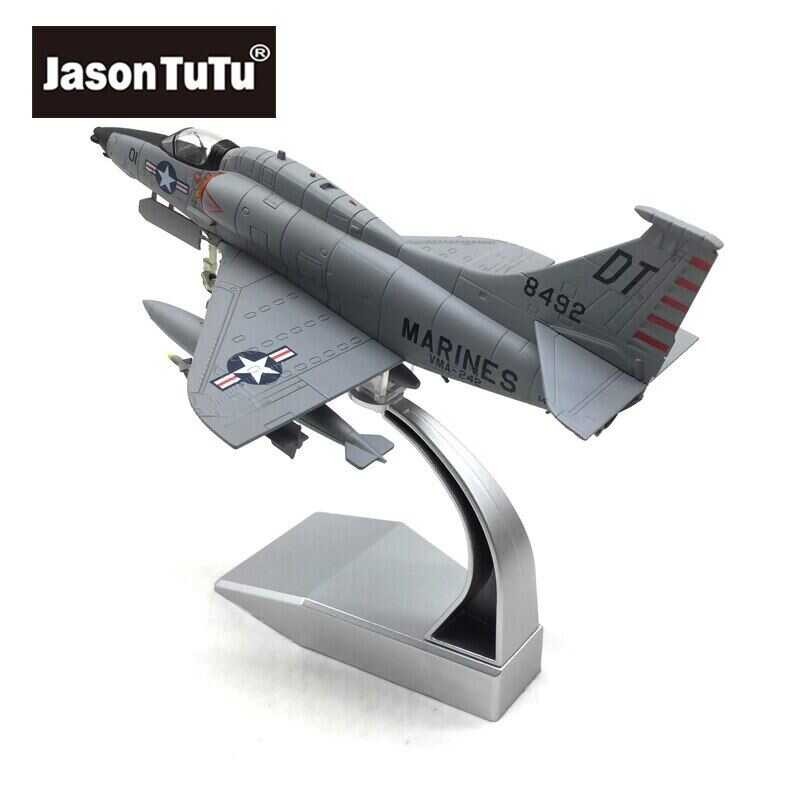 JASON TUTU 1/72 Scale US Marine Corps A-4 Skyhawk Fighter Diecast Metal ...