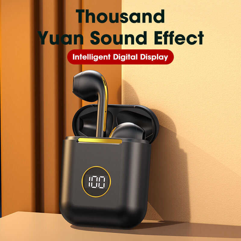 J18 Bluetooth Earphone Version Android/IOS High-end New Upgraded ...