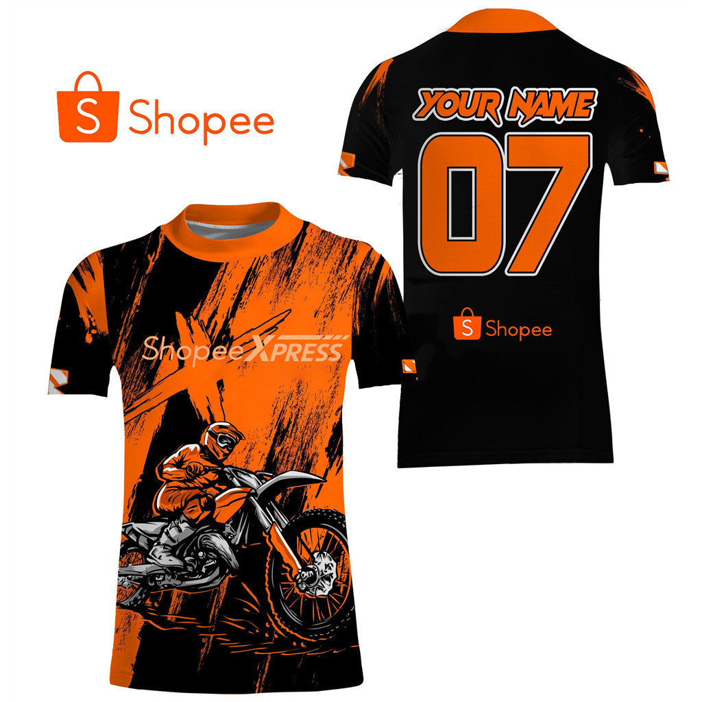 2024 SHOPEE Rider(ขายดี)Jersey Corner SHOPEE XPRESS Motorcycle Riders ...