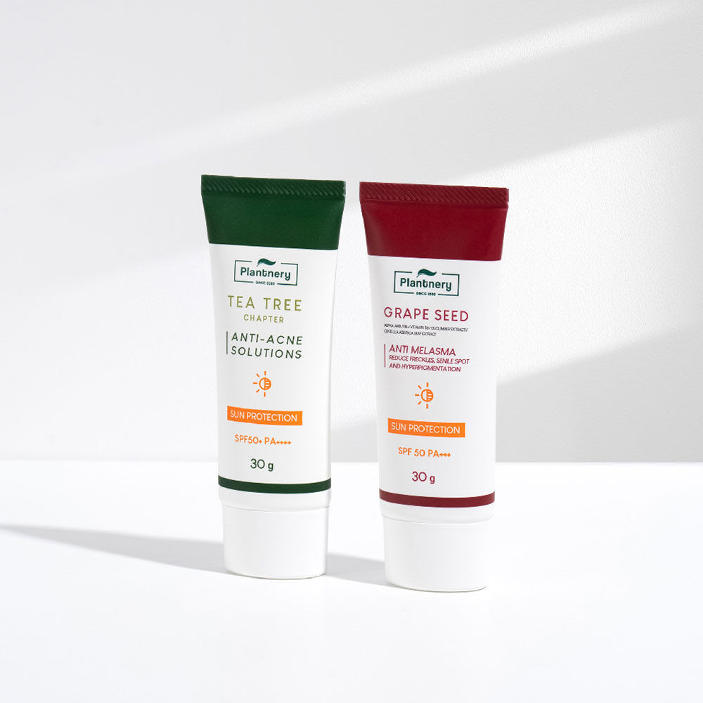 Plantnery Sunscreen SPF50/PA+++ แพลนท์เนอรี่ ครีมกันแดด 30g (Tea Tree ...