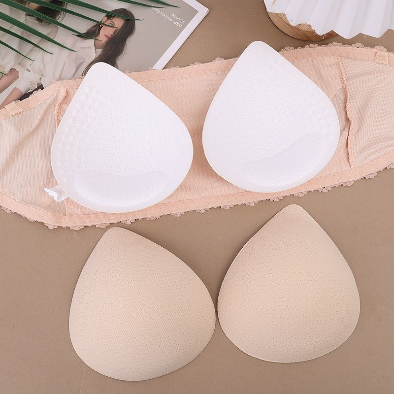 ผู้หญิง Thicken Latex หน้าอก Pad - Push Up ใส่ Bra Paddings - ฟองน้ํา ...