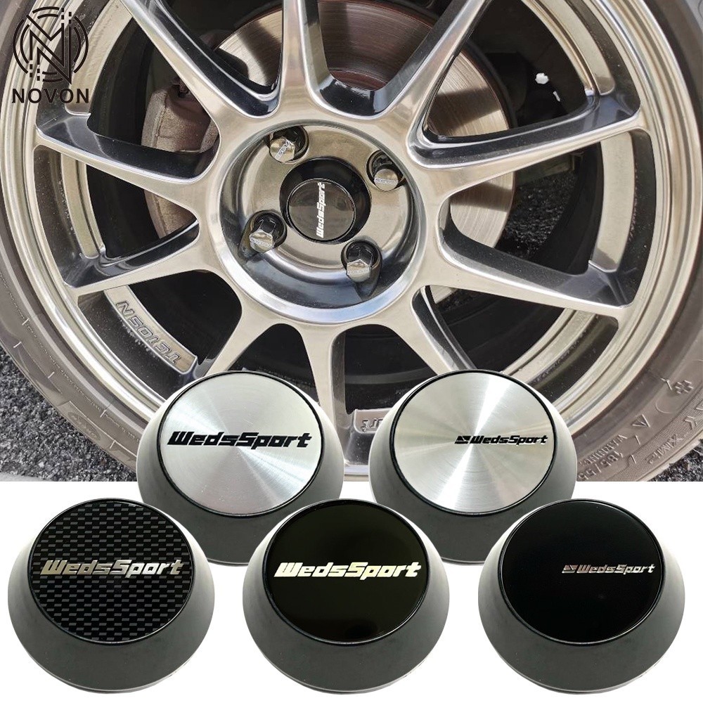 (FT🌹1pc 60mm/64mm/65mm/68mm/69mm WedsSport Wheel Center Cap Weds Sport ...