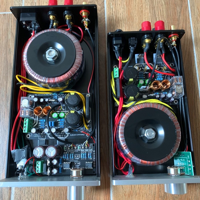 ในสต็อกเสียงไฮไฟ LM1875 เครื่องขยายเสียง A1 Preamp GC2.0 ช่องสเตอริโอ ...