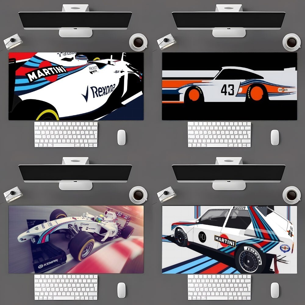 Martini Racing car Mouse Pad 700x400 เด็กขนาดใหญ่ Gaming Mouse Pad ...