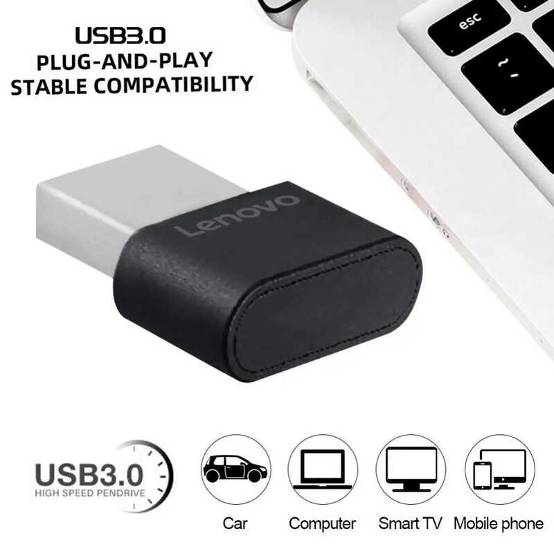 Lenovo 2TB Original Drive Metal Real Capacity Stick USB High Speed