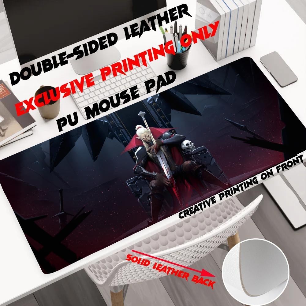 เกมต่อสู้เอาชีวิตรอด V Rising Mouse Pad ขนาดใหญ่โต๊ะทํางาน Protector ...