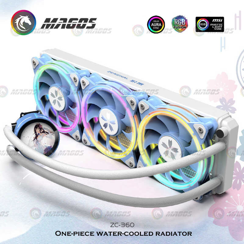 ZEAGINAL YESTON Sakura Hitomi 360 AIO Cooling Kit All-In-One Water