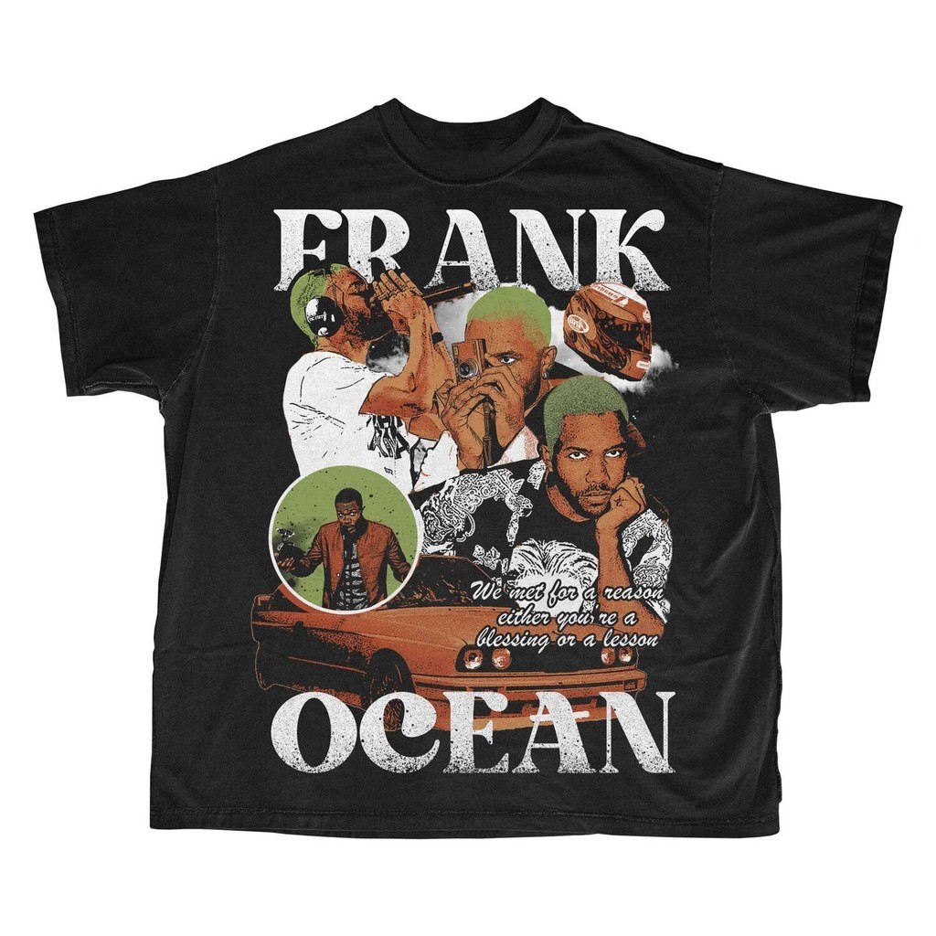 Frank OCEAN BOOTLEG/VINTAGE OVERSIZED SHIRT | Shopee Thailand