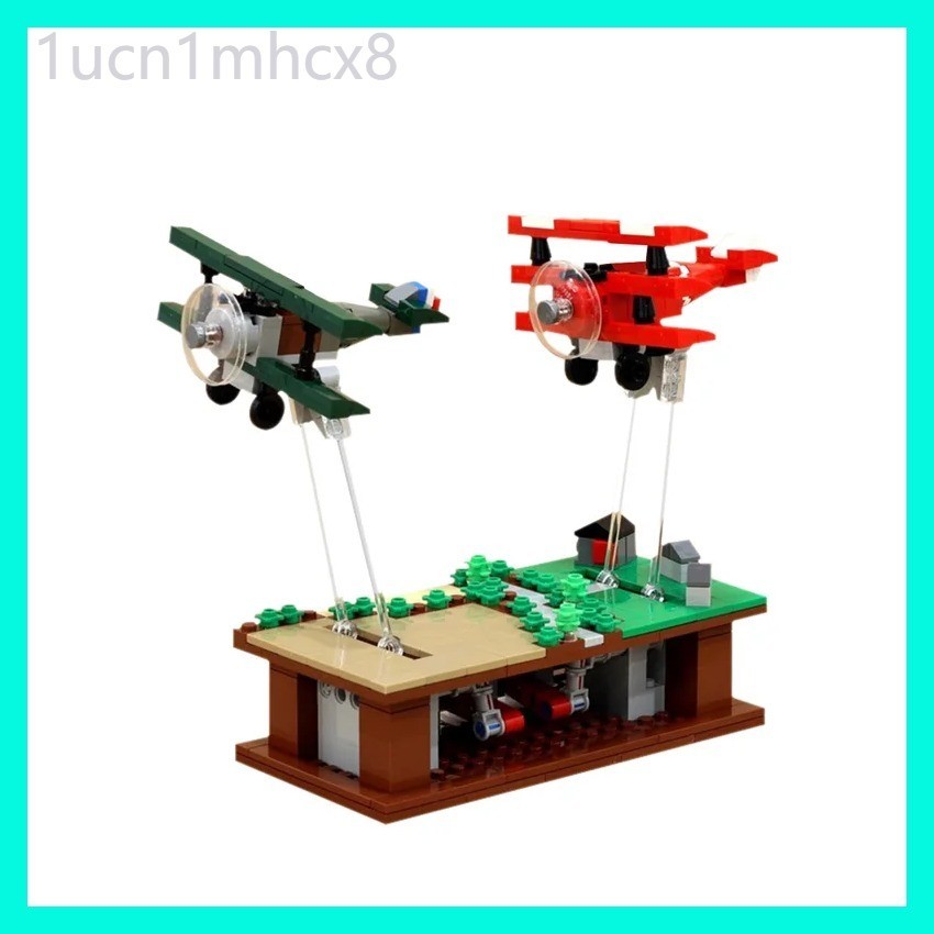 MOC Pursuit of Flight Building Blocks Mini Military Airplane Model ...