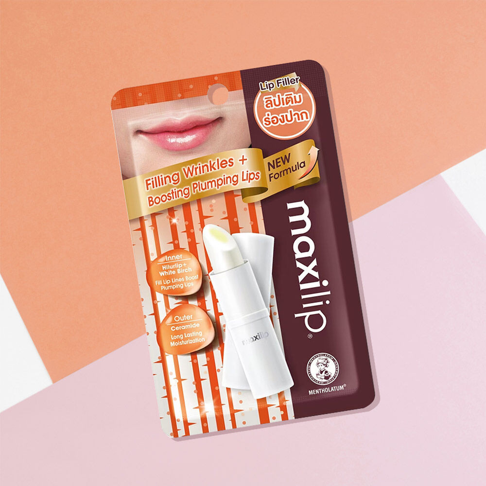 Mentholatum Maxilip White Birch 3.8g ลิปบาล์มสองชั้น . | Shopee Thailand