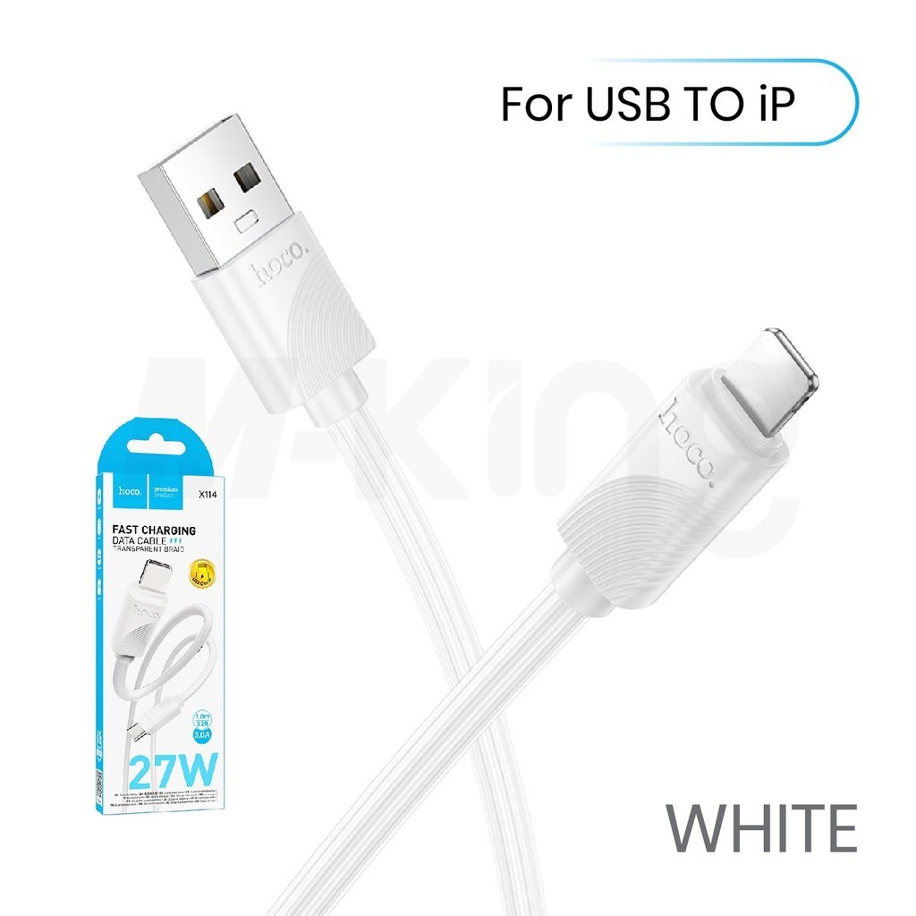 สายชาร์จ HOCO X114 Charging สายชาร์จคุณภาพสูงชาร์จเร็ว ถ่ายโอนข้อมูลได้ ...