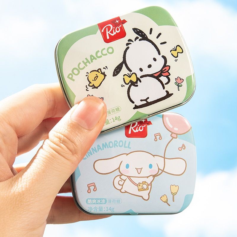 【ของแท้อย่างเป็นทางการ】 Rio Sanrio Candy ขนมขบเคี้ยวที่มีความเพ้อ ...