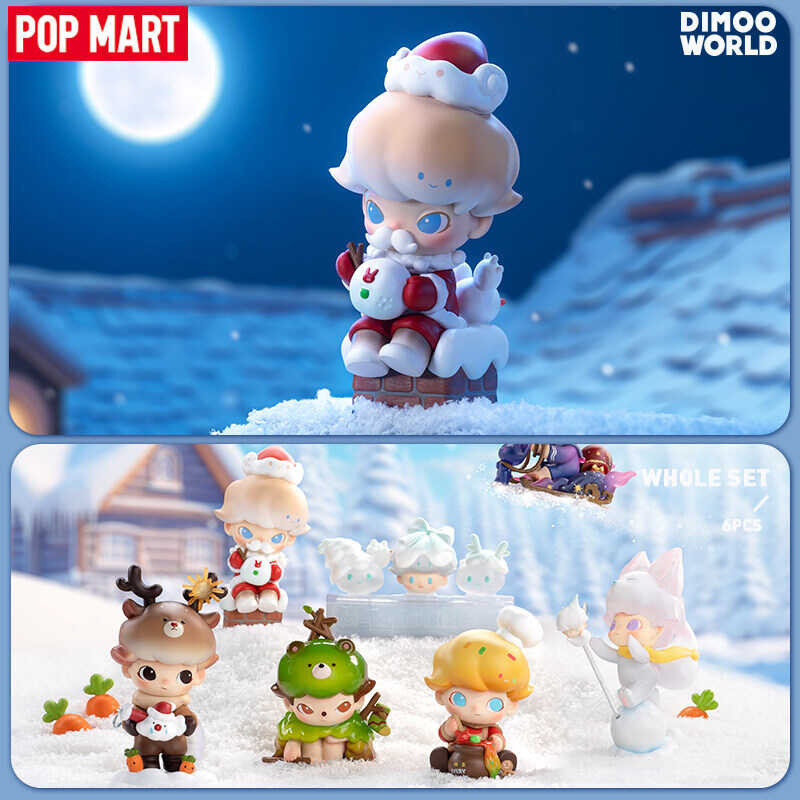 POP MART DIMOO Letters From Snowman Series Fiqures Blind Box | Shopee ...