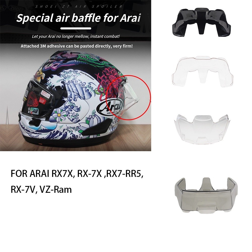 Kodaskin ปีกสปอยเลอร์ติดหมวกกันน็อครถจักรยานยนต์ สําหรับ ARAI RX7X RX ...
