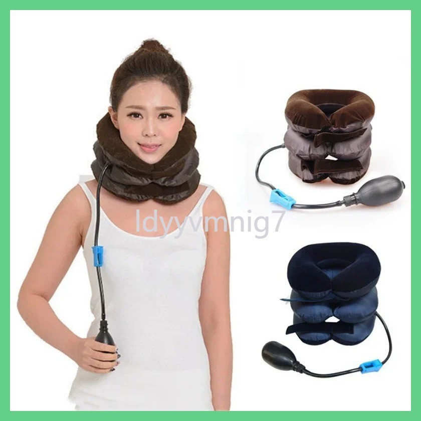 Neck Stretcher Inflatable Air Neck Traction Apparatus อุปกรณ์คอนุ่มคอ ...
