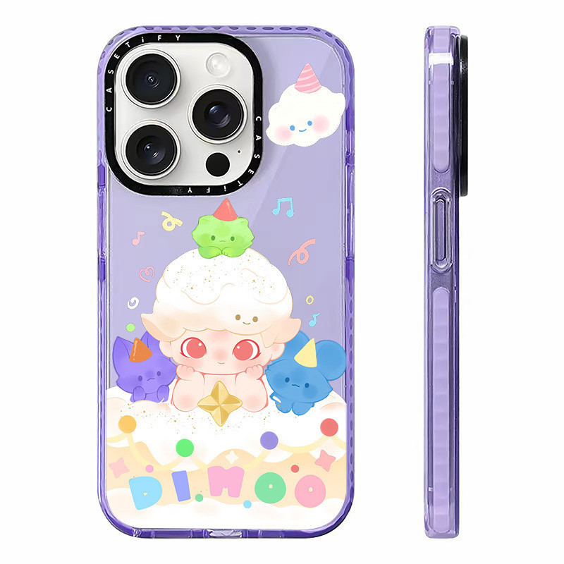 Dimoo WORLD Celebration Case เข้ากันได้กับ IPhone 11 14 15 16 Pro Max ...