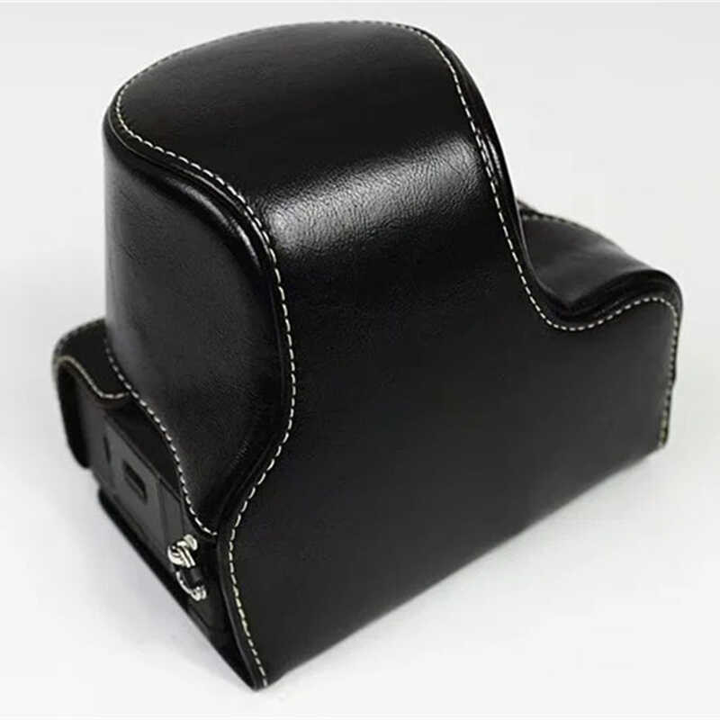 7 กระเป๋ากล้อง Sony A7c Alpha 7C Ilce-7C กระเป๋าหนัง PU กระเป๋าสะพ ...