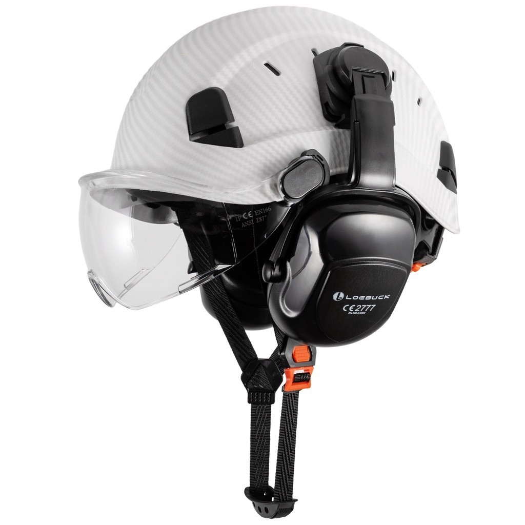 Loebuck หมวกกันน็อคนิรภัย วัสดุคาร์บอนไฟเบอร์ วิศวกรรมป้องกัน พร้อมที่ ...