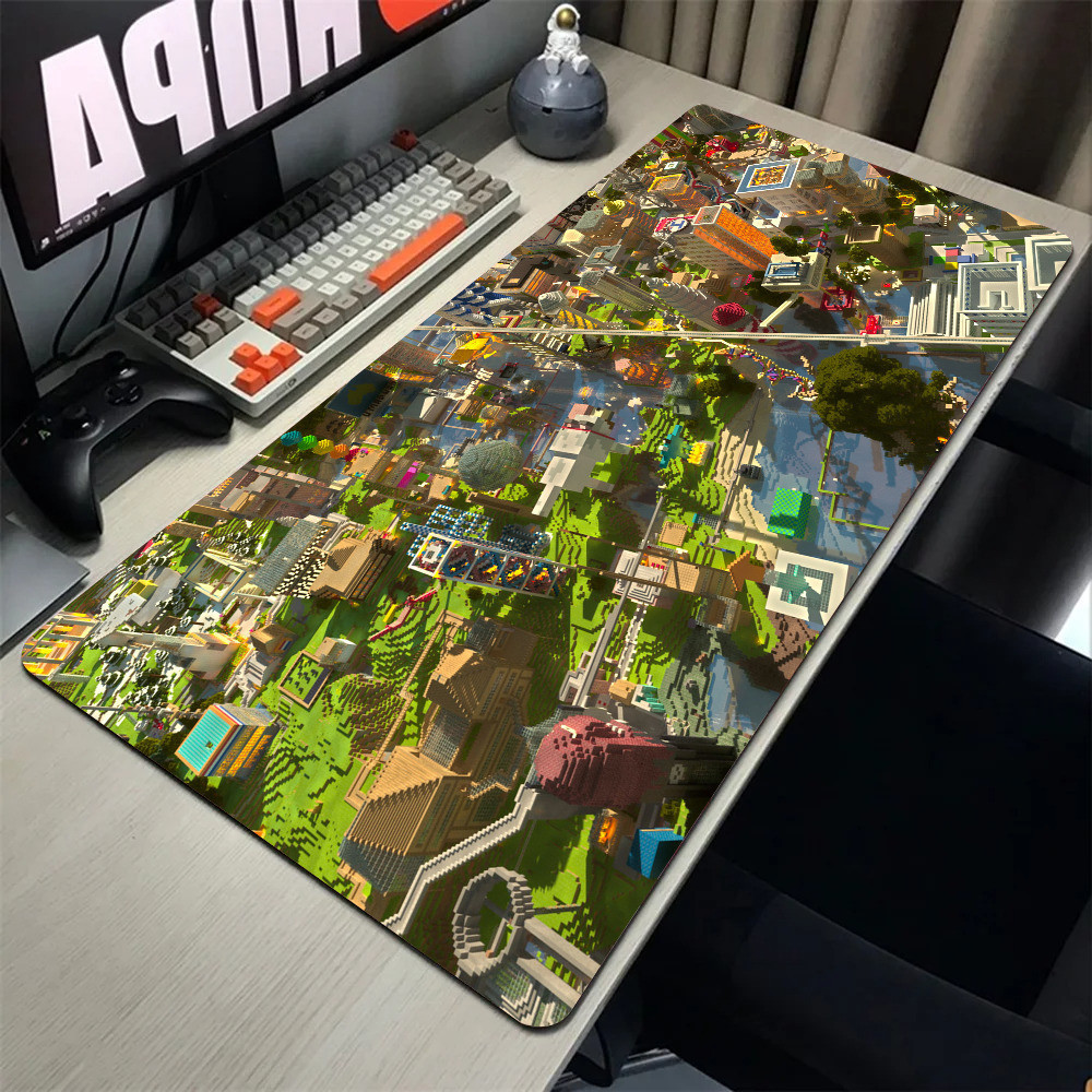 เกม P-Pixel B-Blocks M-Minecraft Mousepad แผ่นรองเมาส์แผ่นรองโต๊ะพร้อม ...