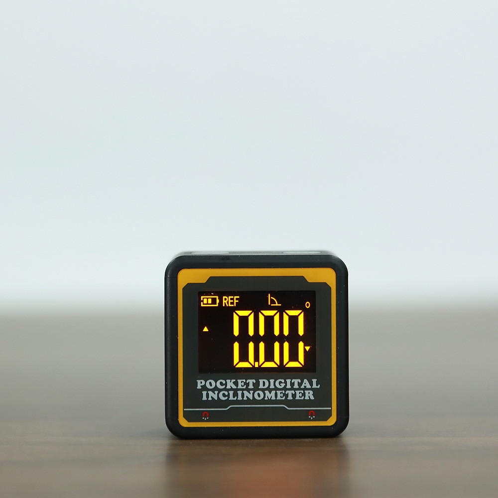 Huoto สไตล์ใหม่ Mini Pocket Inclinometer กล่องอิเล็กทรอนิกส์จอแสดงผล ...