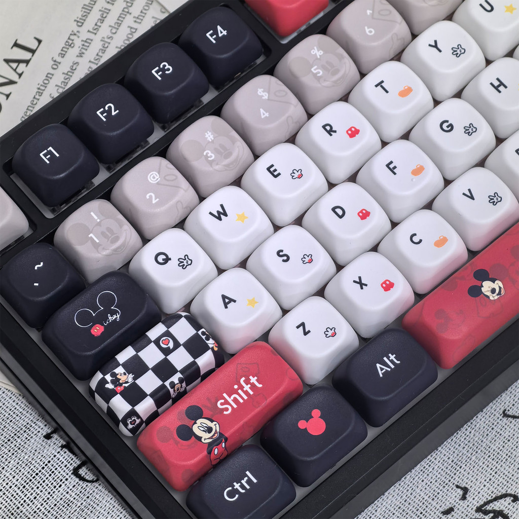 Mickey Disney Keycap MOA Profile PBT ระเหิดห้าด้าน Alice Mechanical ...