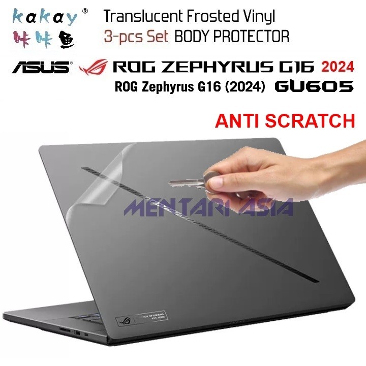 In stock Body Protector Sticker ASUS ROG Zephyrus G16 GU605 (2024 ...