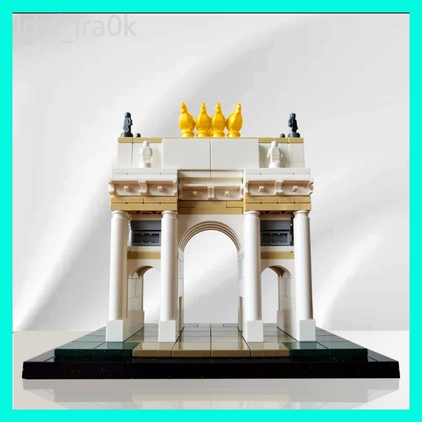 Gobricks MOC Arco della Pace Architecture Bricks Model Famous Italian ...