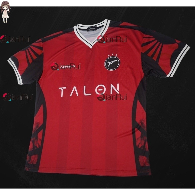 เสื้อยืด esports ROV รุ่นล่าสุดของ Talon (การปรับแต่งชื่อส่วนตัวฟรี ...