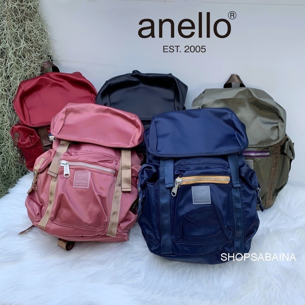anello แท้100 SIENA flap backpack ( Water Repellency) Sabina กระเป๋า
