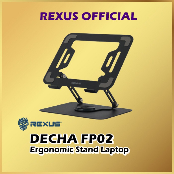 ในสต็อก Rexus Decha FP02 / FP-02 Ergonomic Stand แล็ปท็อป NoteBook ...
