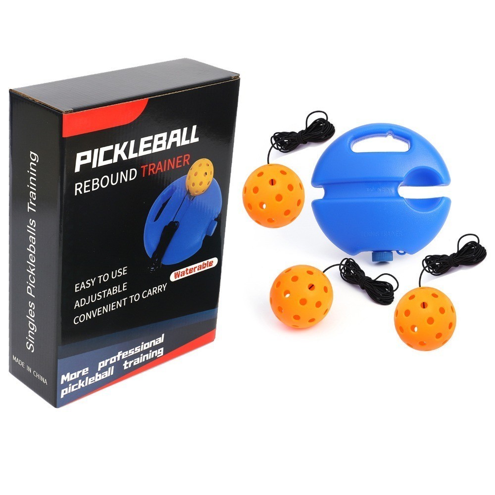 74 มม. Pickleball Trainer กลางแจ้ง Pickle Balls การฝึกอบรม Aids ...