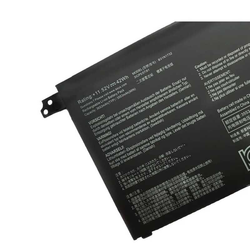 Asus B31N1732แบตเตอรี่แล็ปท็อปชาร์จซ้ำได้สำหรับ Vivobook แบตเ | Shopee ...
