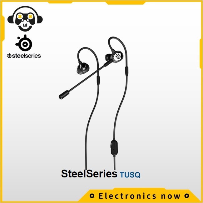 Steelseries TUSQ In-Ear Mobile Gaming Headset (Black) Tusq ชุดหูฟังเล่น ...