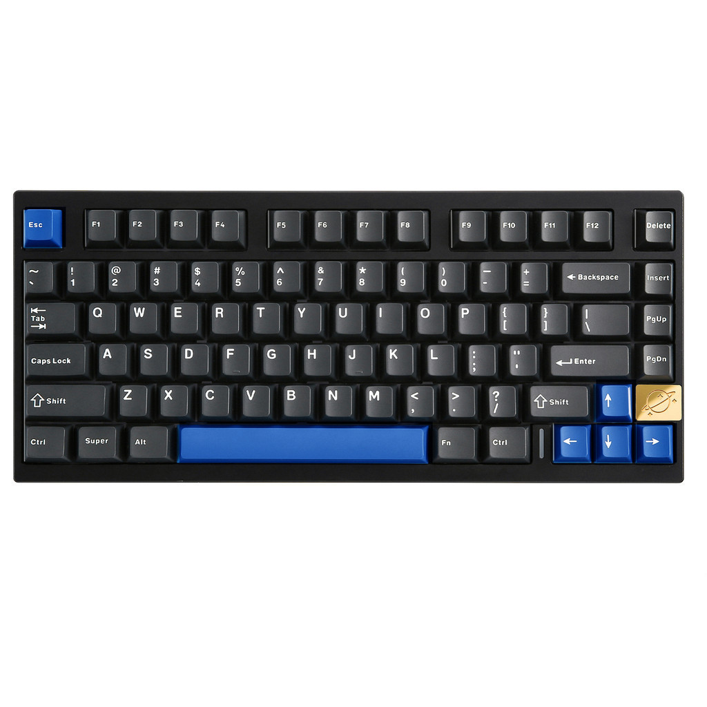 YUNZII AL75 Black 75% Aluminum Wireless BT/2.4G/Wired Mechanical Gaming ...