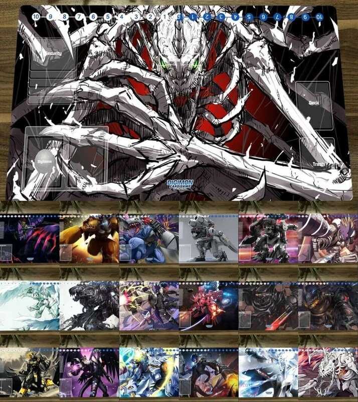 Digimon Duel Playmat DTCG CCG Mat Pad SkullGreymon Trading
