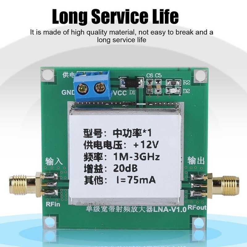 2.4G 【ราคาถูก】1-3000Mhz 20Db HF VHF / UHF LNA RF Broadband Module ...