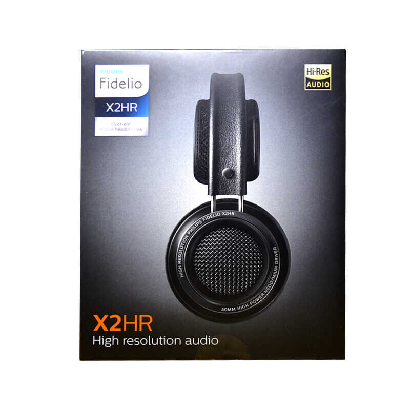 X2HR Philips Fidelio Over-Ear Open-Air 50mm Drivers Wired Open-back ...