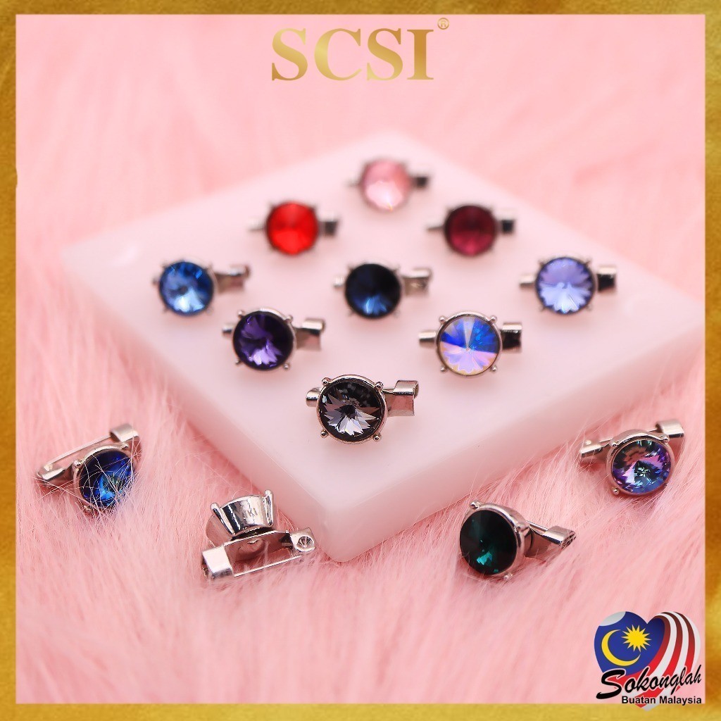 Scsi JEWELLERY P2 ชุด Q122(1 ชุด 12 ชิ้น)เข็มกลัดเด็ก Kerongsang ...