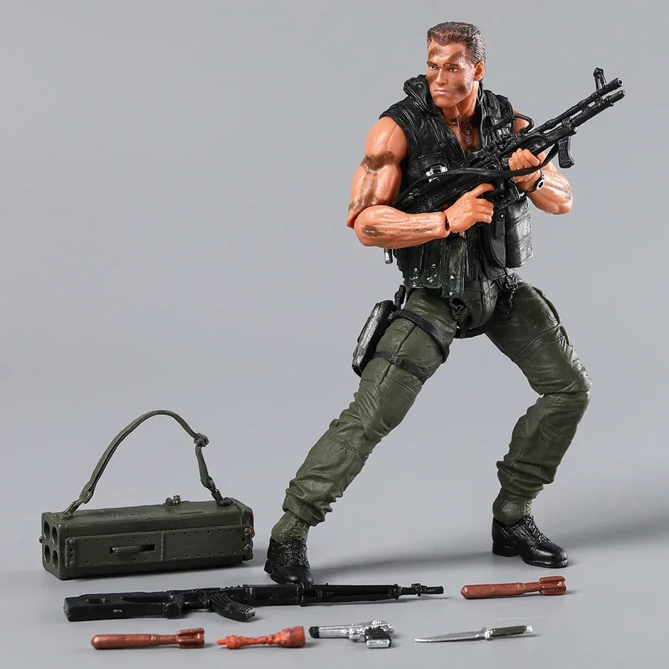 Neca Commando 30th Anniversary Ultimate John Matrix Joints ของเล ่ นรูป ...